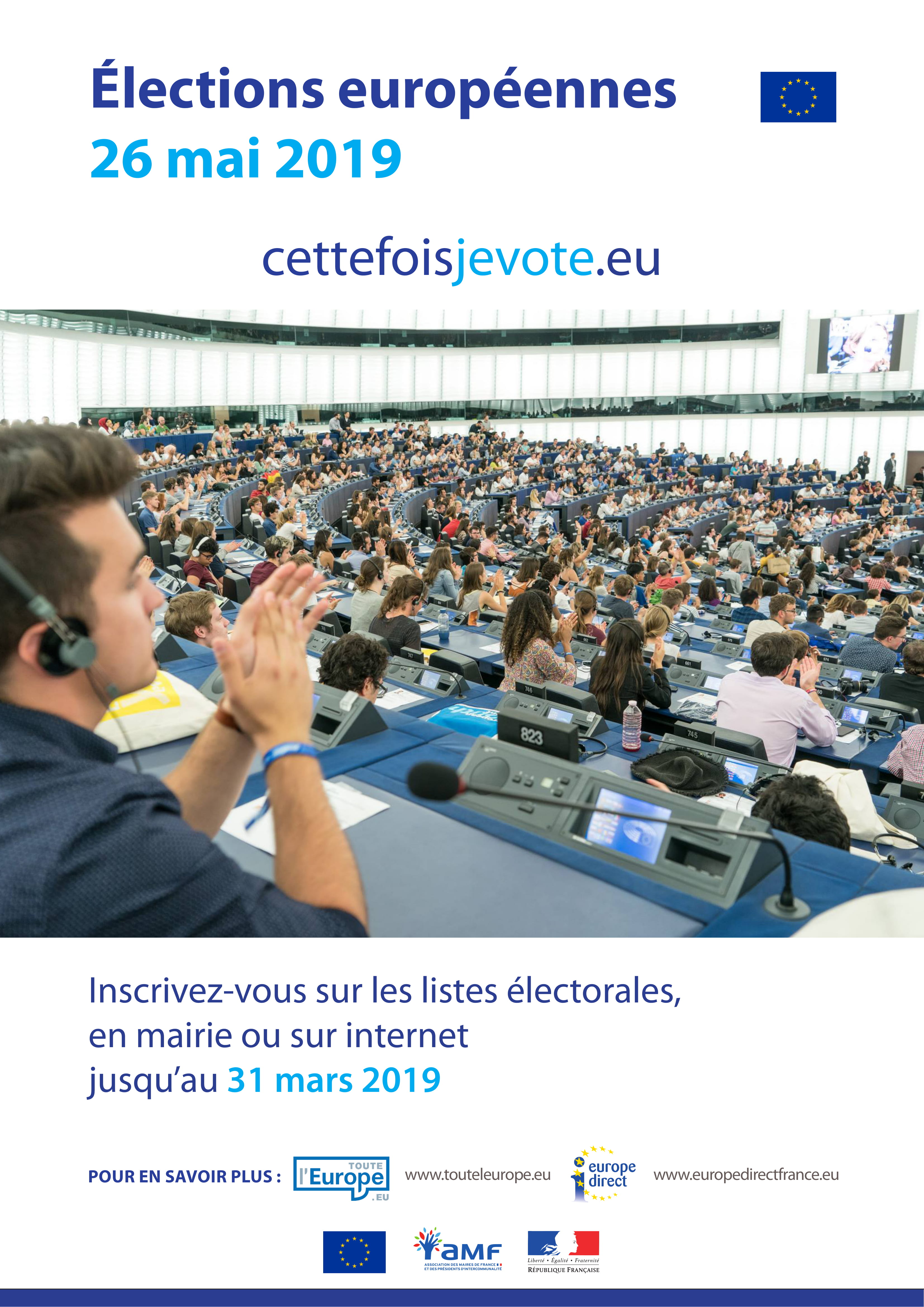 Affiche Elections Européennes